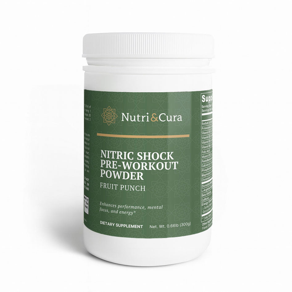 Nitric Shock Pre-Workout Powder (Fruit Punch)