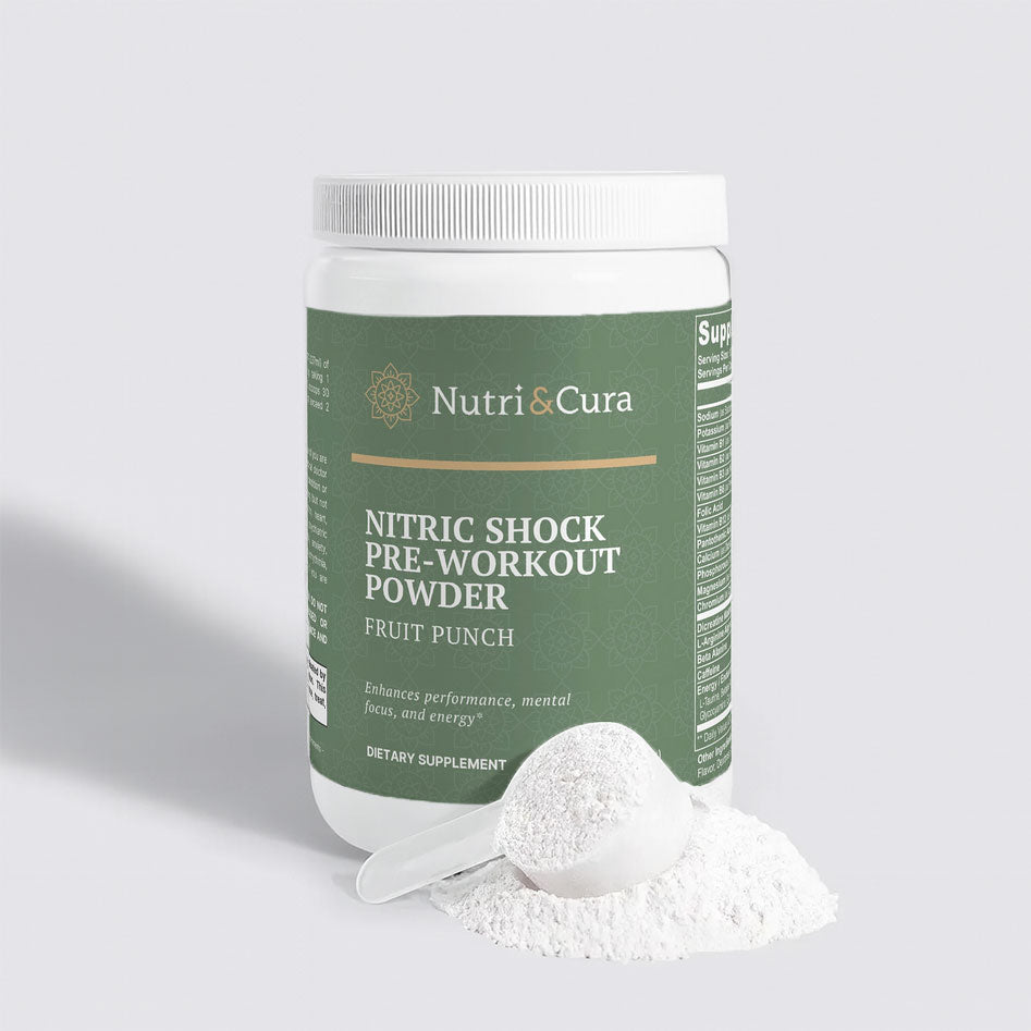 Nitric Shock Pre-Workout Powder (Fruit Punch)